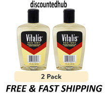 Vitalis Hair Tonic, for All Hair Types, 7 oz each- Pack of 2 picture