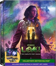 BLURAY - LOKI SEASON 1 STEELBOOK picture