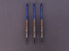 Vintage 90% Tungsten Steel-tip Darts Halex Barrel 20g L 74.3mm x  W 6.3mm Blue picture