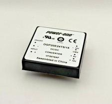 Power-One DGP20E24T5/15 20W DC-DC Converter 24V to 5V +/-15V NOS picture