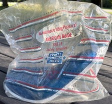 Vintage Troxel Blue Metalflake Banana Bicycle Seat Made In USA Brand New NOS picture