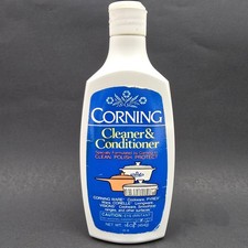 CorningWare Cleaner Conditioner Polish 16oz Bottle 14oz Left Vintage picture