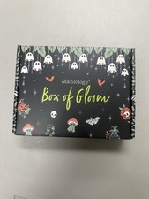 Maniology Box of Gloom 2025 Halloween Countdown Calendar Brand New with 13 items picture
