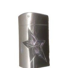 Ultra-Rare Vintage Thierry Mugler A*Men 3.4 oz Metal Flask  Batch Code 009315 picture