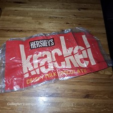 NOS Vintage Hersheys Krackel Bar Inflatable Pillow Pool Float Store display Sign picture