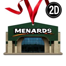 Menards Acrylic Christmas Ornament Home Improvement Hardware Store Gift 004 picture