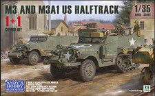 Andy's Hobby Headquarters AHHQ35001 1/35 M3 & M3A1 U.S. WWII HALFTRACKS (2 FULL picture