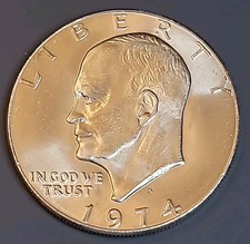 1974-D $1 Eisenhower Ike Dollar  picture