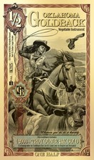 2025 Oklahoma 1/2 Goldback *ALPHA SERIES* (Honesta, Honor) picture