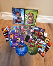 Viewtiful Joe Vol 1-2+CD DVD 2006 VTG Y2K Anime Series Lenticular Cases Stickers picture