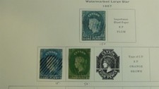 Stampsweis Ceylon collection on Scott Specialty pages est 320 stamps picture