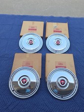 1955-56 Ford Thunderbird NOS Original Hubcaps Show Car Ready picture