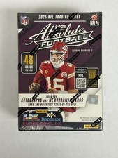 2025 Panini Absolute Football Factory Sealed Blaster Box 6 Pack 48 Cards Per Box picture
