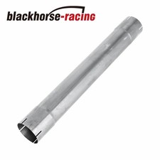 30 Inch Long 4 Inch OD Straight Exhaust Pipe Tubing Steel Silver Galvanized picture