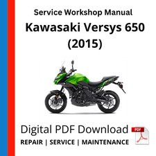 Kawasaki Versys 650 (2015) Service Workshop Manual picture