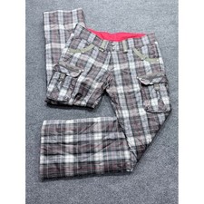 Bogner Fire + Ice Womens Grey Plaid Cargo Snow Ski Pants Size 12 US L 1860-163 picture