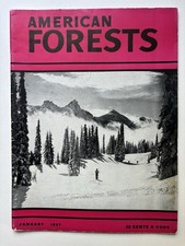 1937 JANUARY AMERICAN FORESTS MAGAZINE picture