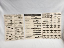 Vtg and Rare Original WWII Allied Sighting Guide dated 1945 ships & aircraft picture