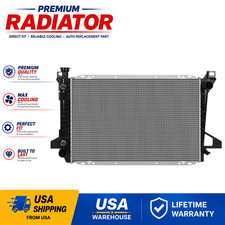 For 1985 1986 87-1996 Ford F-150 F-250 F-350 Bronco 5.0L 1453 Aluminum Radiator picture
