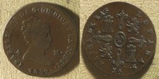 Spain : 1850 4 Maraved. VF-XF #530.2 IR8801 picture