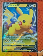 Pikachu V Promo Holo - Pokémon TCG English Basic 190 HP picture