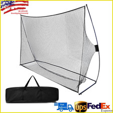 10x7FT Portable Golf Practice Net Hitting Driving Training Equipmet w/Carry Bag picture
