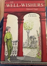 The Well-Wishers Edward Eager Harcourt Brace and Company 1960 First Edition RARE picture
