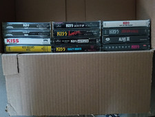 Kiss-Cassette Tapes Lot Of 12-Used Rock-All Tested picture