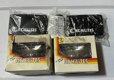 KC HiLiTES Competition OffRoad Driving Lights 1734 Quartz Halogen Pair Set NOS picture
