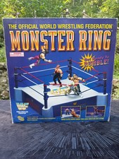 Vtg WWF Monster Ring World Wrestling Federation 1996 Jakks HTF SEALED picture