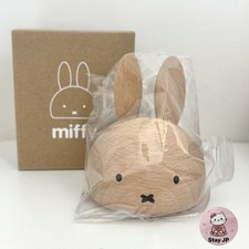 NICHIGAN Miffy Wooden Smartphone Stand Holder  Natural Wood Japan Desk Decor picture