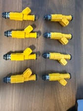 SET of 8 BRAND NEW Bosch-Ford OEM Injectors, F4SE-A1B, 0280155700, 19lb/Hr picture
