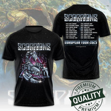 Hot Scorpions 60th Anniversary Tour 3D T Shirt MC02 picture