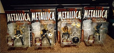 2001 McFarlane Toys Metallica Harvesters of Sorrow Complete 4 Figure Set Sealed picture
