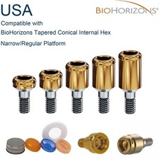 US Overdenture Locator Abutment Fits BioHorizons Tapered Conical Internal Hex picture