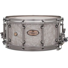 Pearl Philharmonic Maple Snare Drum 14 x 6.5 in. Nicotine White Marine Pearl picture