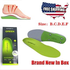 SUPERFEET Premium Green Insoles Inserts Orthotics New C D E F FREE FAST SHIP picture
