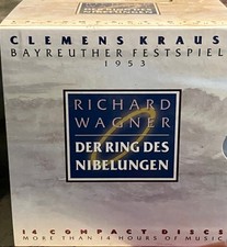Wagner Ring Nibelungen 1953 Bayreuth Clemens Krauss 14 CD Complete Gala picture