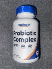 Nutricost Probiotic Complex - 50 Billion CFU, 60 Capsules picture