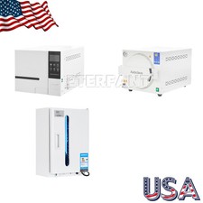 Dental 18/23L Autoclave Class B/N Steam Sterilizer/27L UV Sterilization Cabinet picture
