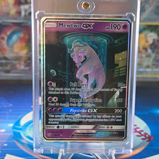Mewtwo GX Secret Shining 78/73 Shining Legends Holo English  picture