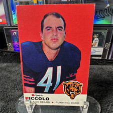 Topps 1969 Topps Bryon Piccolo Rookie Base Name Misspelled #26 Bears picture
