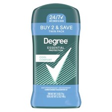 Degree Men Original Antiperspirant Cool Rush Twin Pack Sweat 2 Pack 2.7 oz picture