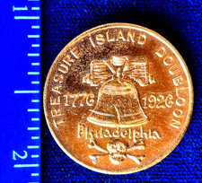 Vintage 1926 Philadelphia SESQUICENTENNIAL Treasure Island DOUBLOON Pin Button picture