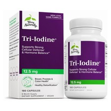 Tri-Iodine 12.5mg by Terry Naturally - Immune & Thyroid Aid 1 180 ct - EXP 07/27 picture