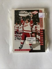 1997-98 Detroit Red Wings Score Team Complete Jumbo Team Set 20 cards Near Mint picture