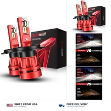 Torchbeam T2 H4 Dual Beam, 65000LM Output Depends On 12 LED Chips, 9003 Bulbs... picture