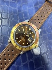 Rolex GMT Master Vintage Root Beer Ref 16753 Men’s 14K/SS Watch picture