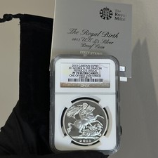2013 Great Britain St. George & The Dragon NGC PF70 Ultra Cameo Silver Coin COA picture