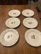 Steubenville Golf Themed Dishes “6” Golf Plates picture